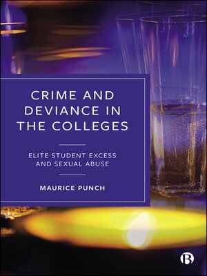 cover image of Crime and Deviance in the Colleges